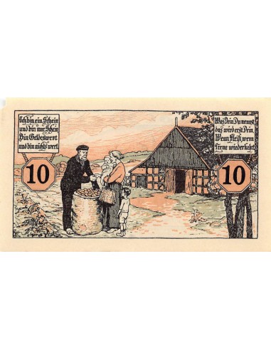 ALLEMAGNE, MELLE - 10 PFENNIG 1920