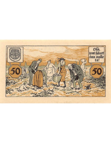 ALLEMAGNE, MELLE - 50 PFENNIG 1920