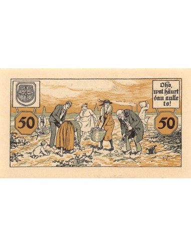 ALLEMAGNE, MELLE - 50 PFENNIG 1920