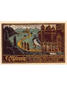 ALLEMAGNE, SCHWÄBISCH GMÜND - 50 PFENNIG 1921 2