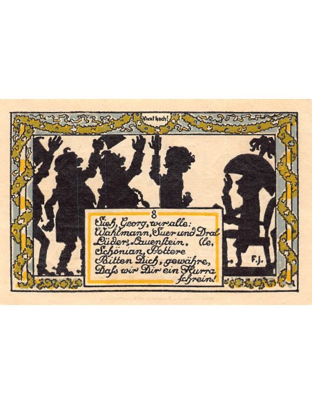 ALLEMAGNE, REHBURG - 50 PFENNIG 1921