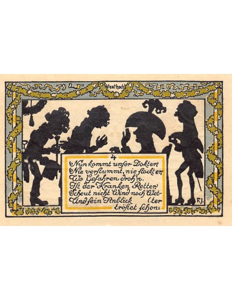 ALLEMAGNE, REHBURG - 50 PFENNIG 1921