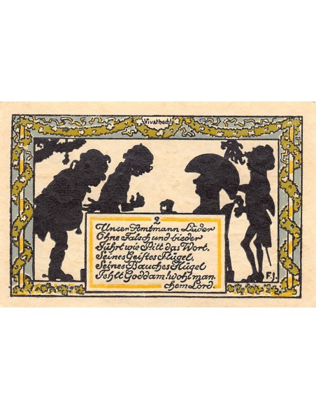 ALLEMAGNE, REHBURG - 50 PFENNIG 1921