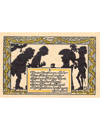 ALLEMAGNE, REHBURG - 50 PFENNIG 1921