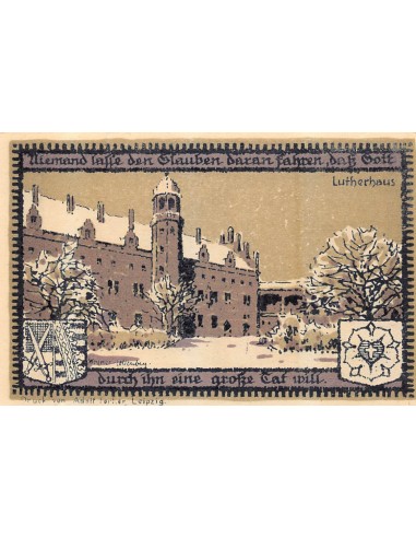 ALLEMAGNE, WITTENBERG - 50 PFENNIG 1922