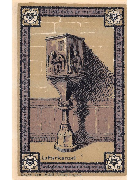 ALLEMAGNE, WITTENBERG - 50 PFENNIG 1922