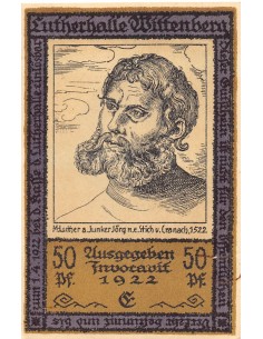 ALLEMAGNE, WITTENBERG - 50 PFENNIG 1922 2