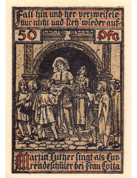 ALLEMAGNE, EISENACH - 50 PFENNIG 1921