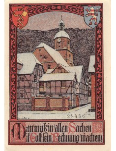 ALLEMAGNE, BAD SOODEN-ALLENDORF - 25 PFENNIG 1921 2