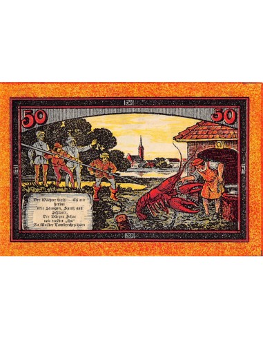 ALLEMAGNE, NÖRENBERG - 50 PFENNIG 1921