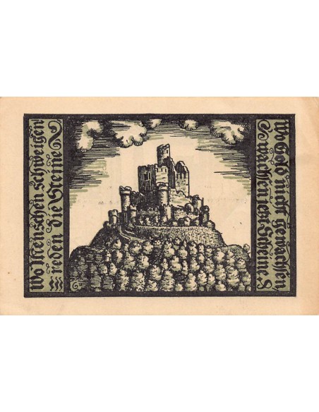 ALLEMAGNE, SCHALKAU - 50 PFENNIG 1921