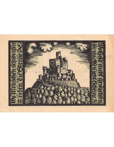 ALLEMAGNE, SCHALKAU - 50 PFENNIG 1921