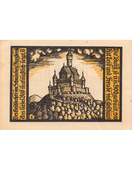 ALLEMAGNE, SCHALKAU - 50 PFENNIG 1921