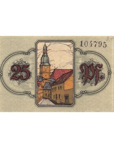 ALLEMAGNE, WUNSIEDEL - 25 PFENNIG 1918 2