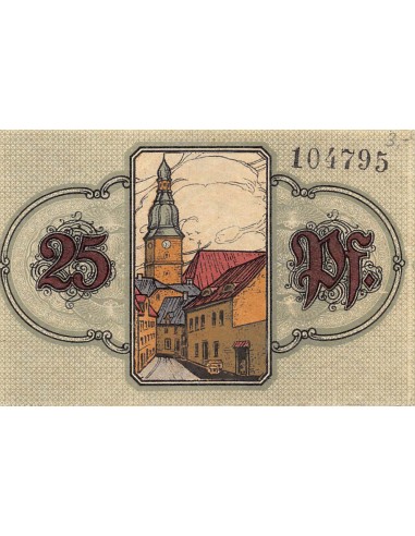 ALLEMAGNE, WUNSIEDEL - 25 PFENNIG 1918