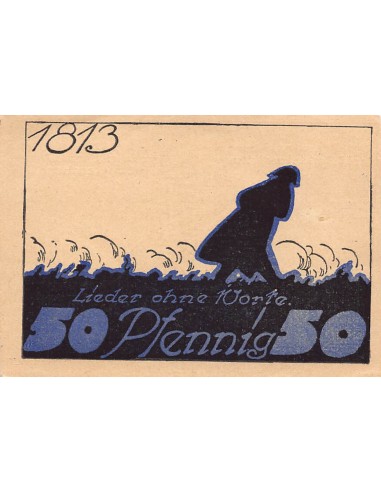 ALLEMAGNE, LEIPZIG - 50 PFENNIG 1921