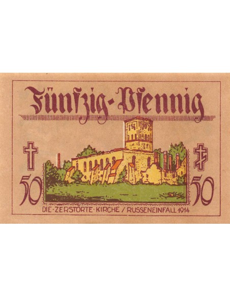 ALLEMAGNE, NEIDENBURG - 50 PFENNIG 1921