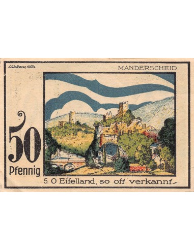 ALLEMAGNE, SPEICHER - 50 PFENNIG 1921