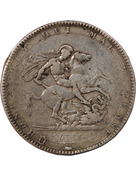 GRANDE-BRETAGNE﻿, GEORGE III﻿ - COURONNE ARGENT 1819