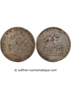 GRANDE-BRETAGNE﻿, GEORGE III﻿ - COURONNE ARGENT 1819
