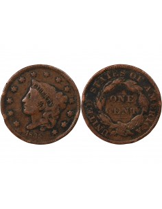 USA - 1 CENT CORONET / MATRON 1835 2