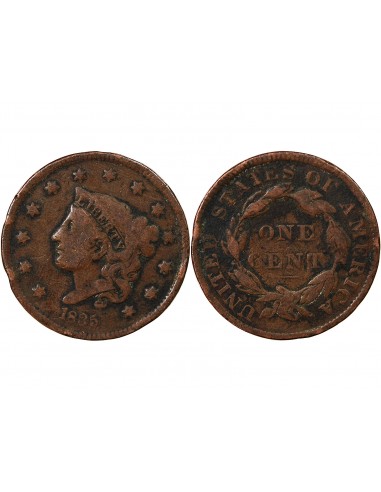 USA - 1 CENT CORONET / MATRON 1835