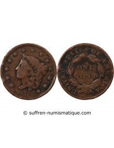 USA - 1 CENT CORONET / MATRON 1835