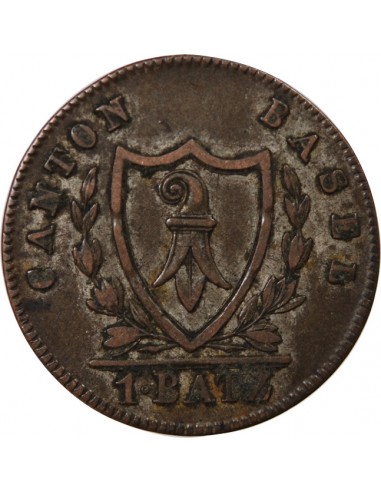 SUISSE, CANTON DE BÂLE - 1 BATZEN 1826