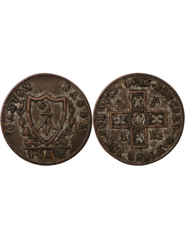 SUISSE, CANTON DE BÂLE - 1 BATZEN 1826