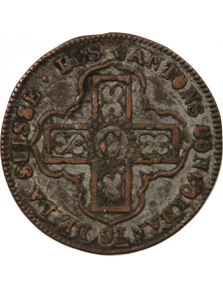 SUISSE, VAUD - 1 BATZ 1931