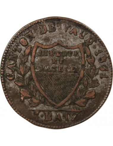 SUISSE, VAUD - 1 BATZ 1931