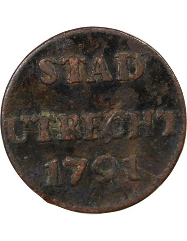 PAYS-BAS, VILLE D'UTRECHT - 1 DUIT 1791