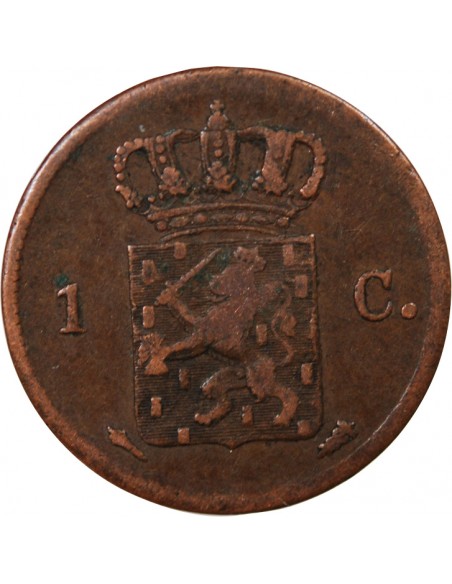 PAYS-BAS, WILLEM I - 1 CENT 1826, UTRECHT