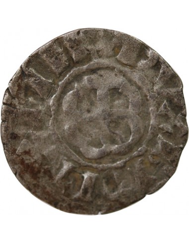 DUCHÉ DE BRETAGNE, GUY DE THOUARS - DENIER 1199 / 1201 NANTES