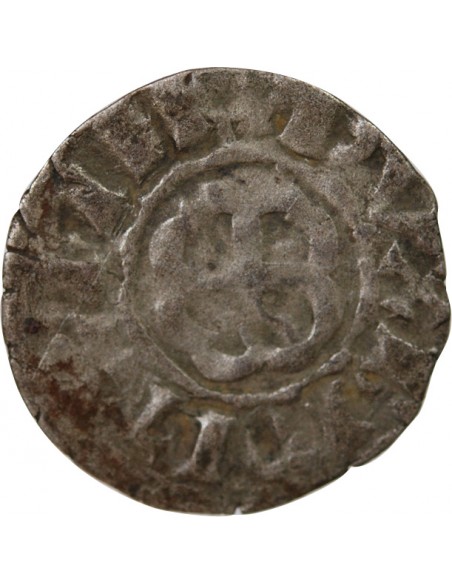 DUCHÉ DE BRETAGNE, GUY DE THOUARS - DENIER 1199 / 1201 NANTES