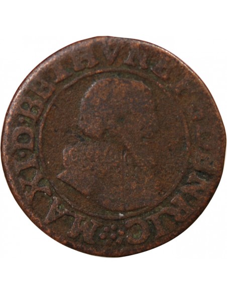 Berry, Boisbelle Henrichemont, Maximilien de Béthune - Double Tournois 1636