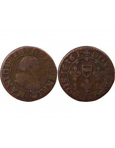 Berry, Boisbelle Henrichemont, Maximilien de Béthune - Double Tournois 1636