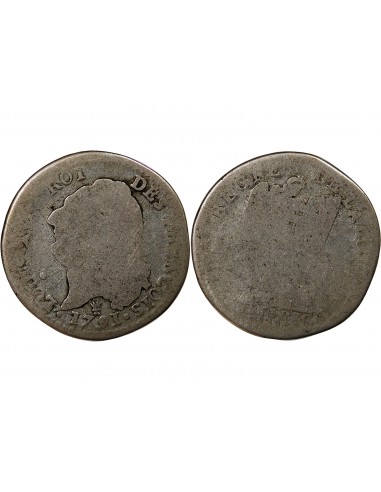 LOUIS XVI, CONSTITUTION - 15 SOLS  ARGENT 1791 I LIMOGES