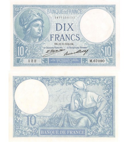 10 francs 1932