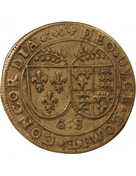CHAMBRE DES COMPTES DU ROI, HENRI III – JETON LAITON