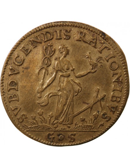 CHAMBRE DES COMPTES DU ROI, HENRI III – JETON LAITON