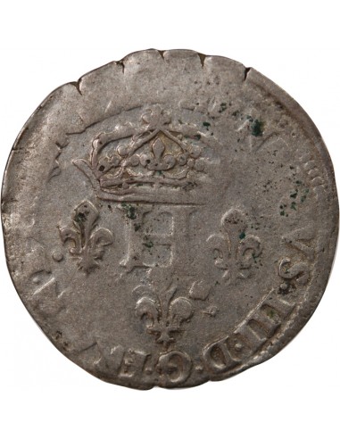 HENRI III - DOUBLE SOL PARISIS 1578 A PARIS
