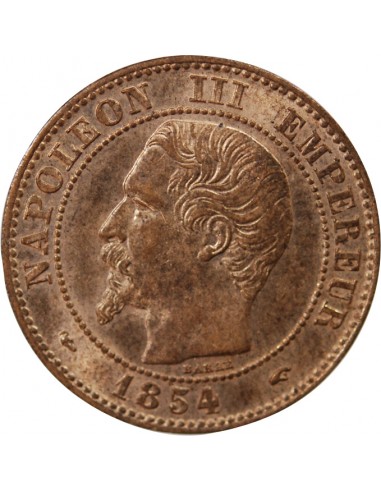 NAPOLEON III - 2 CENTIMES 1854 A PARIS