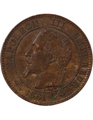 NAPOLEON III - 2 CENTIMES 1861 K BORDEAUX