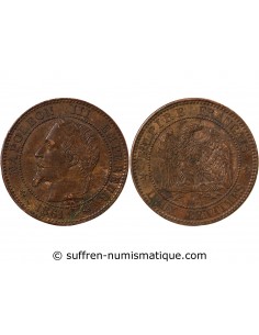 NAPOLEON III - 2 CENTIMES 1861 K BORDEAUX