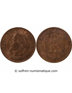 NAPOLEON III - 2 CENTIMES 1861 K BORDEAUX