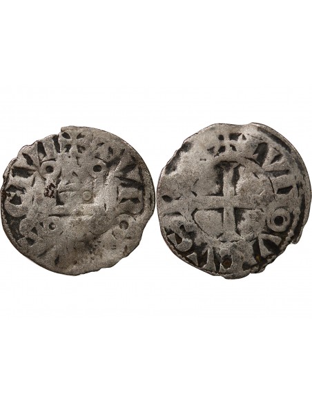 LOUIS VIII / IX - DENIER TOURNOIS 1223 / 1245