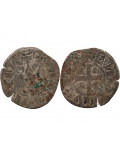 LOUIS VIII / IX - DENIER TOURNOIS 1223 / 1245 2