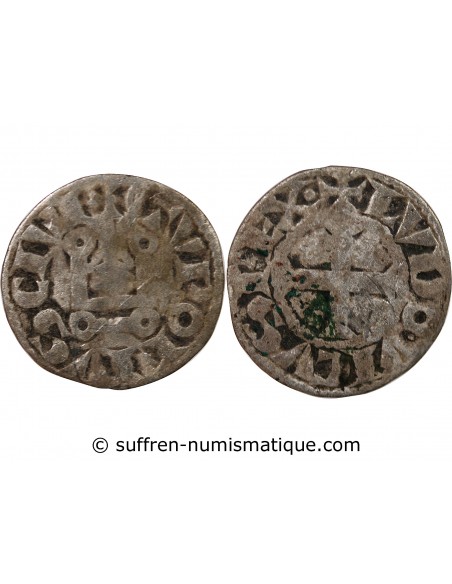 LOUIS VIII / IX - DENIER TOURNOIS 1223 / 1245