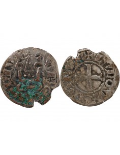 LOUIS VIII / IX - DENIER TOURNOIS 1223 / 1245 2